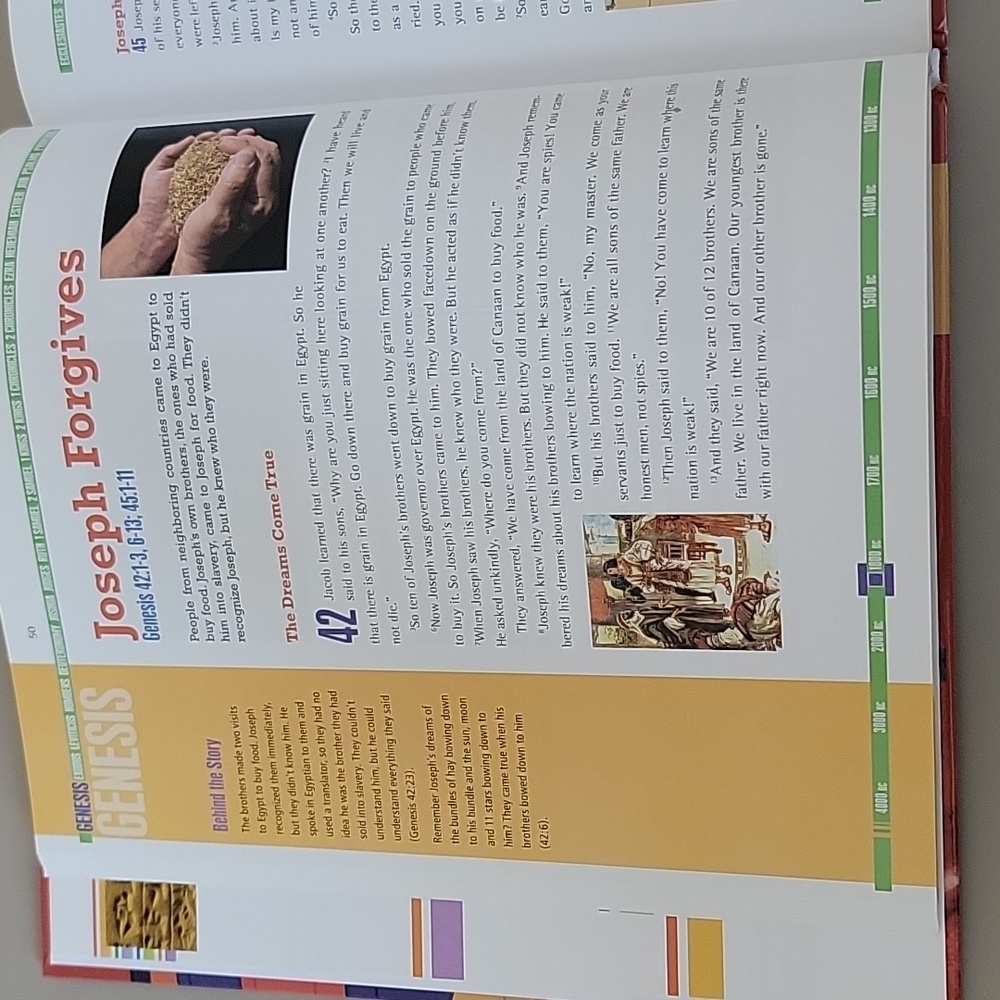 Student Discovery Bible A Journey Through God's Word Hard Cover - Picture 5 of 7